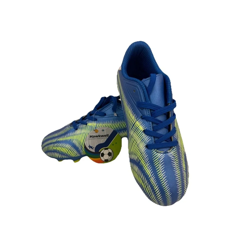 Hawkwell Little Kids Sz‎ 13 Outdoor Firm Ground Turf Soccer Cleats Socks & Ball